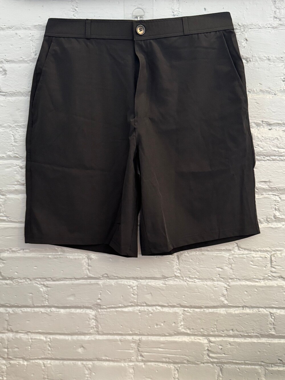 Woman’s Black Casual Button Closure